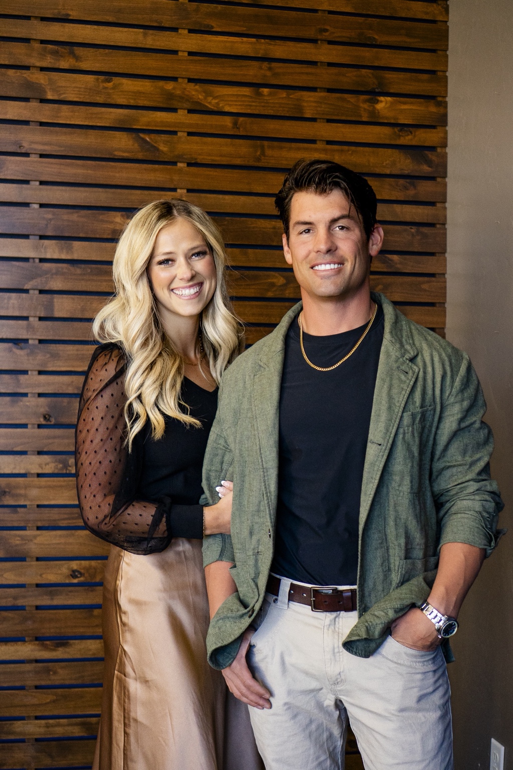 Bo Grant with his wife